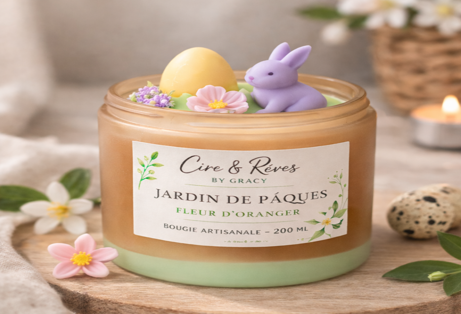 Jardin de Pâques | Cire & Rêves by Gracy