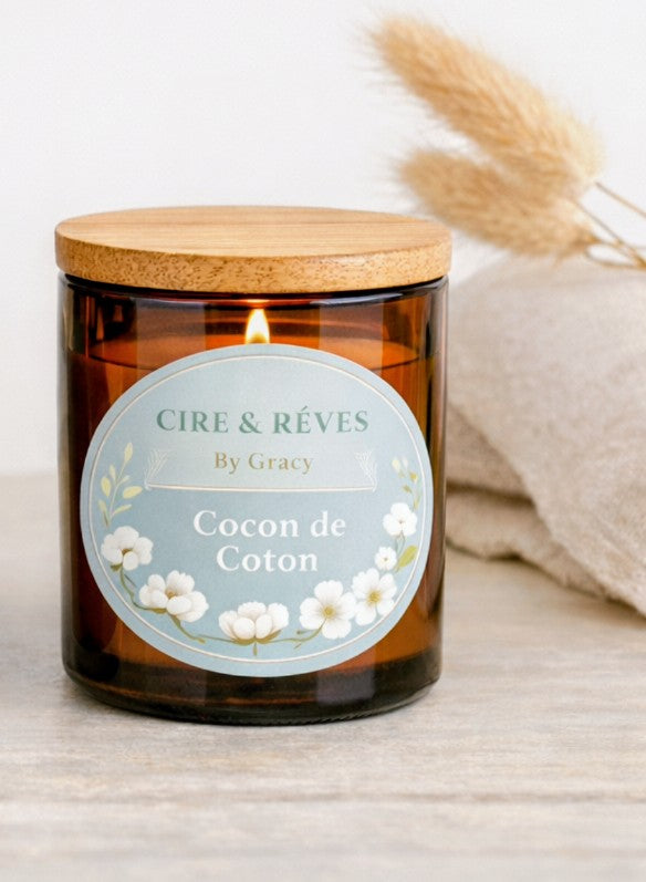 Bougie Cocon Coton